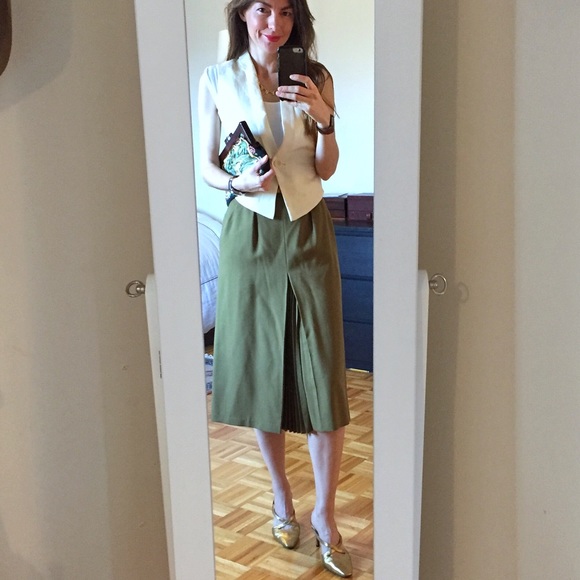 ALFRED SUNG Dresses & Skirts - Vintage ALFRED SUNG Wool Skirt